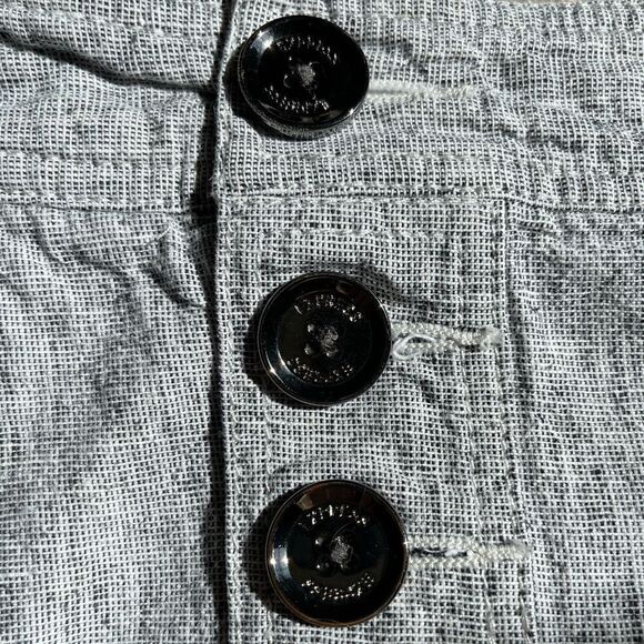 Express Button Up Shorts- sz8 - Picture 2 of 4